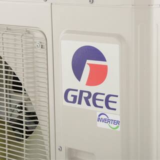 GREE Ultra 33000 BTU 3-Ton Ductless Mini Split Air Conditioner with Heat Pump and Install Kit 230-Volt VIRU36HP230V1AK