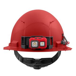 MW BOLT Red Type 1 Class C Full Brim Vented Hard Hat with 4-Point Ratcheting Suspension (10-Pack) 48-73-1209X10