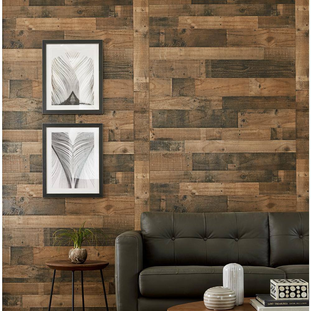 Woodgrain Millwork 3.5 mm x 48 in. x 96 in. Authentic Pallet MDF Panel AUTHPALLET