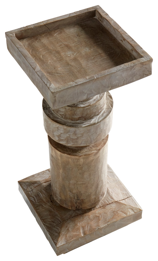 Control Sculpture  Silver Grey Smoke  Small   Farmhouse   Side Tables And End Tables   by CYAN DESIGN  Houzz