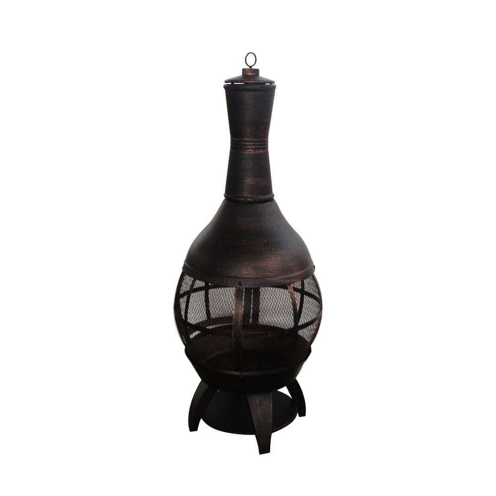 Hampton Bay 55.5 in. Outdoor Chimenea FP51186D