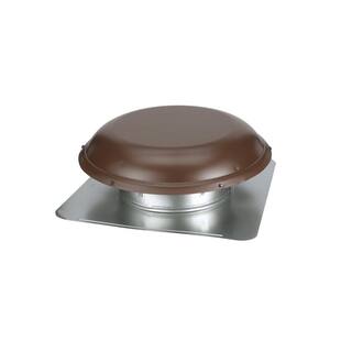 Air Vent 1500 CFM Brown Power Roof Mount Attic Ventilator ASRHPBR