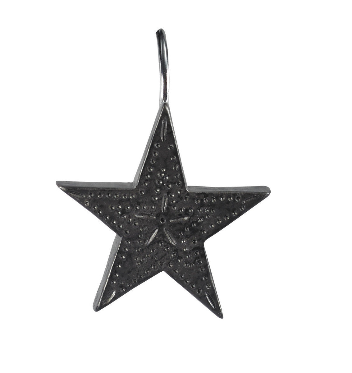 Tin Star Shower Curtain Hooks