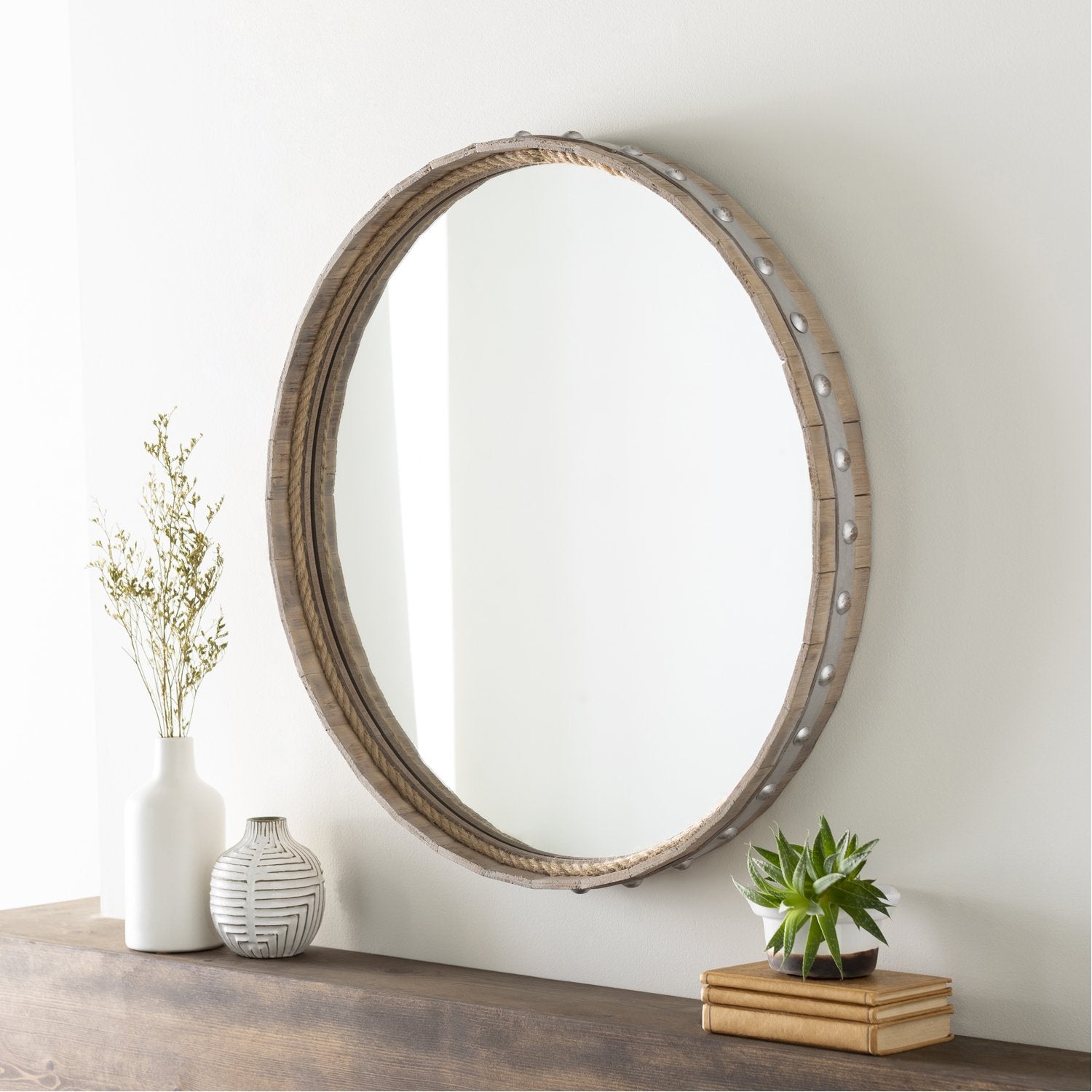 Misha Round Mirror