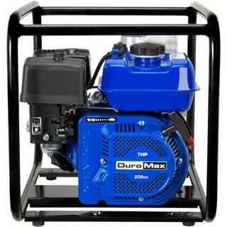 DUROMAX 7 HP 2 in. Portable Utility Gasoline Powered Water Pump XP652WP