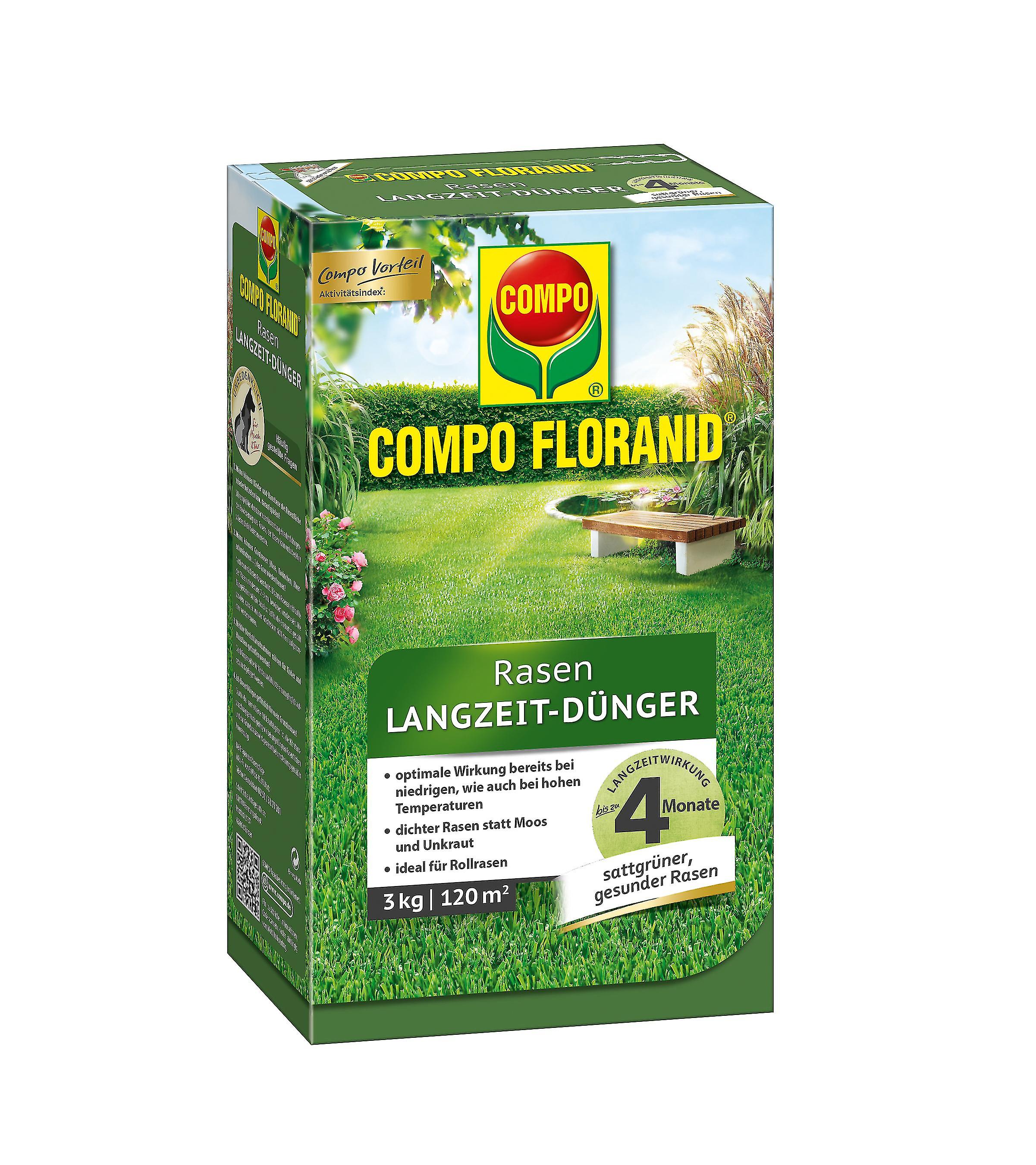 COMPO Lawn Long-Term D?1/4nger Perfect， 3 kg