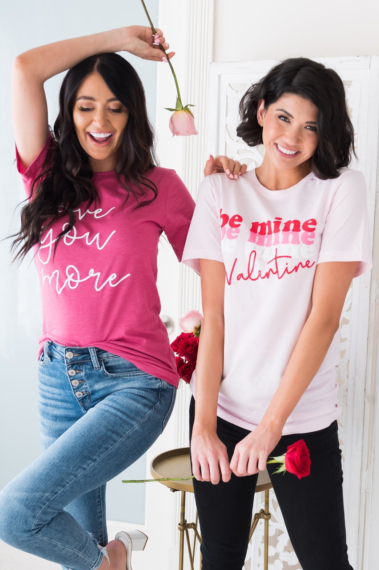 Love You More Modest Tee