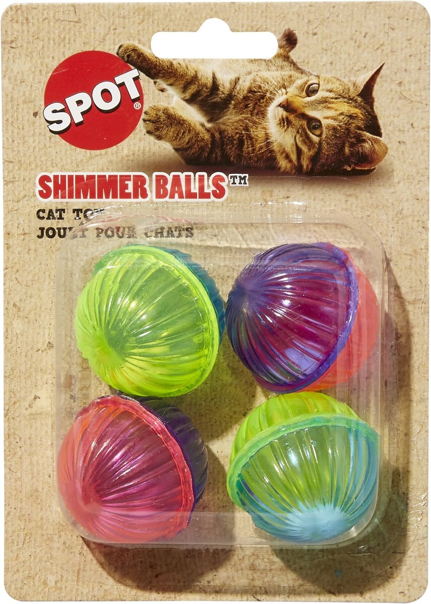 Ethical Pet Shimmer Balls Cat Toy