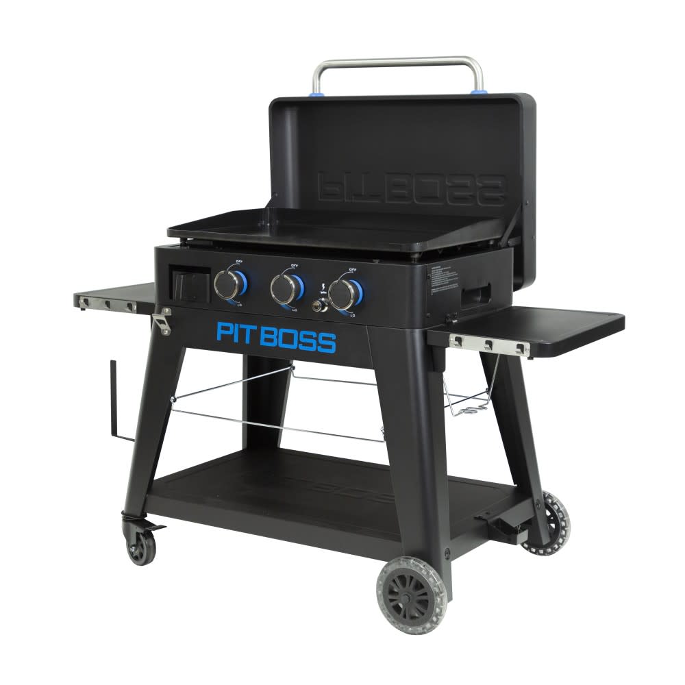 Pit Boss Griddle Propane Gas 3 Burner Ultimate Lift Off ;