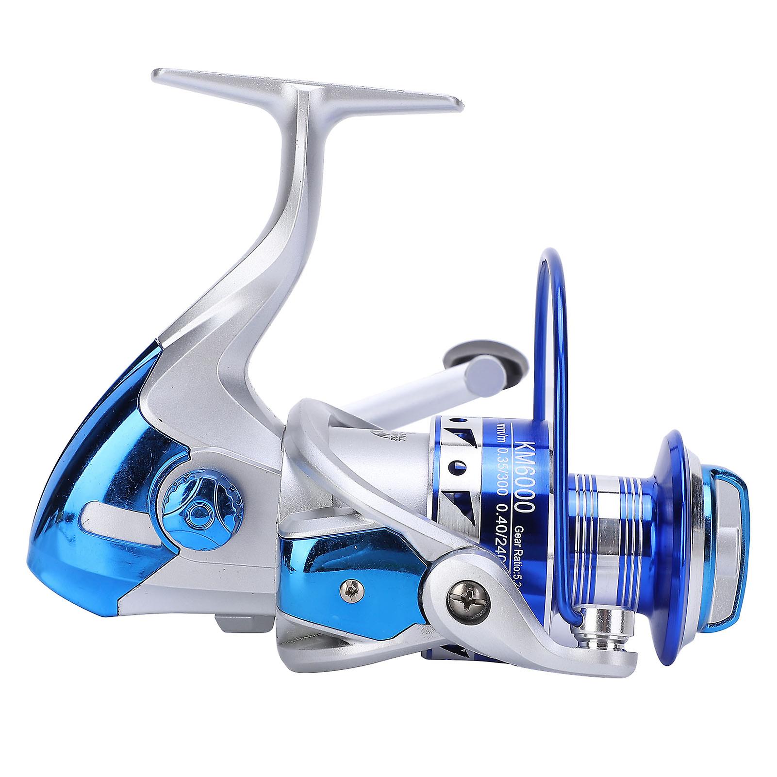 Metal Spinning Reel 13bb 5.2:1 Gear Ratio Left/right Interchangeable Fishing Wheel