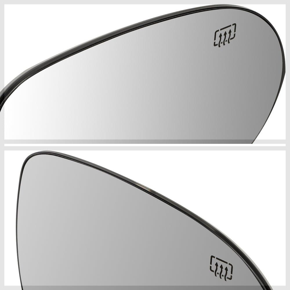 [Right] Passenger Side Mirror Glass Lens with Heated for 07-17 Caliber/Compass