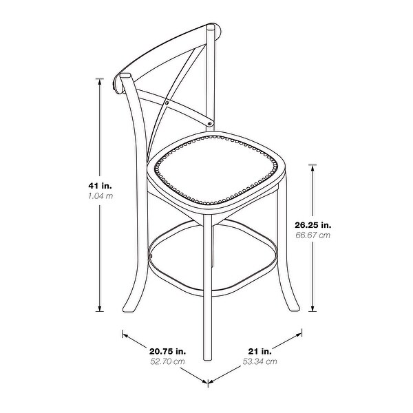 Alesi Counter Stool (2-Pack)