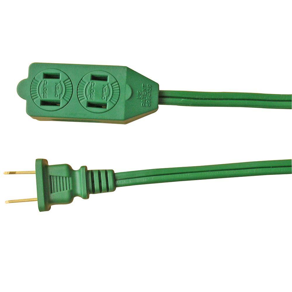 HDX 162 in. x 6 ft. Green 6 ft. x 12 ft. Extension Cords (3-Pack) KAB-1KAB-10F