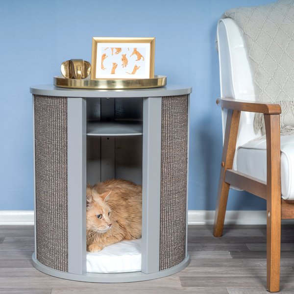 The Refined Feline Purrrrfect Cat Bed and End Table