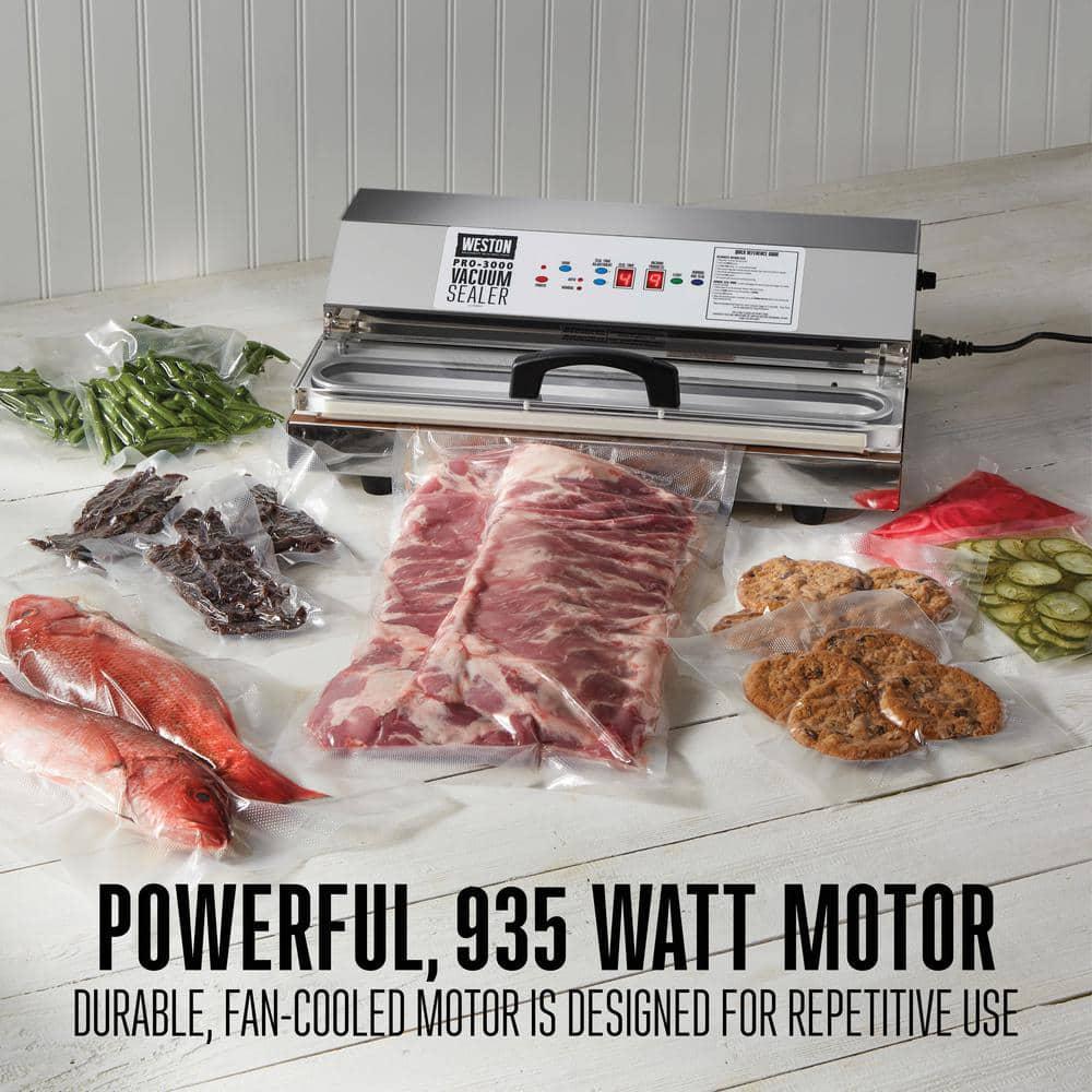 Weston Pro3000 Stainless Steel Food Vacuum Sealer