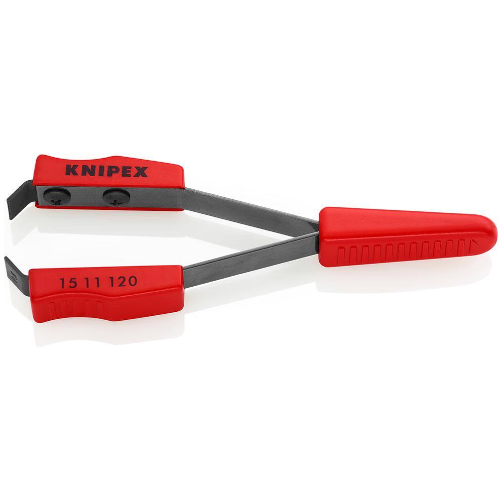 KNIPEX 4-12 in. Coated Wire Stripping Tweezers 15 11 120