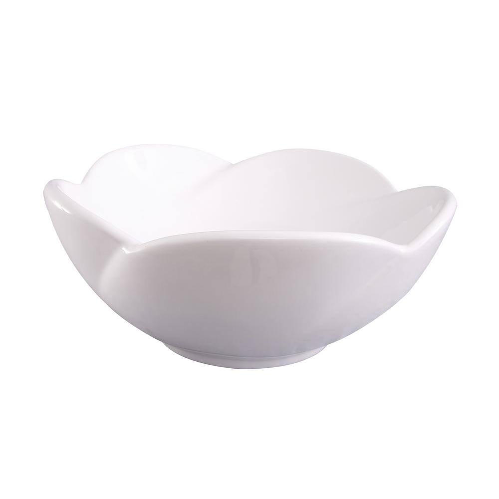 Barclay Products Alyssa Vessel Sink in White 4-457WH