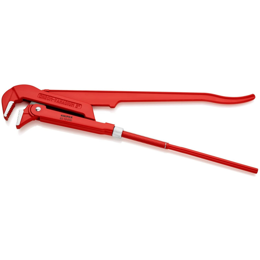 Knipex Pipe Wrench Swedish Pattern 90 Deg Angled 650 mm