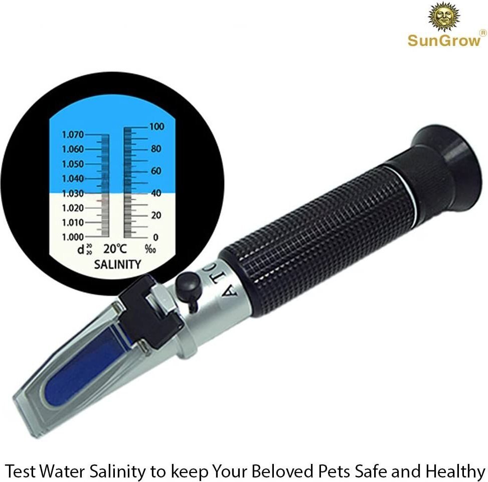 SunGrow Saltwater Refractometer Aquarium Accessory