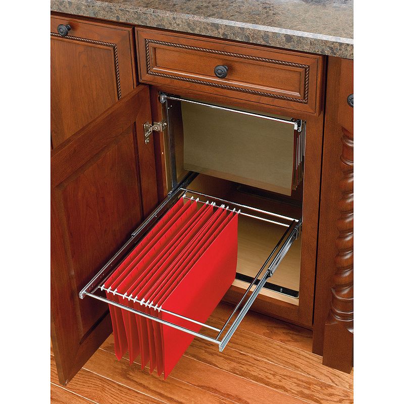 Rev-A-Shelf  2 14.5 Tier Base Cabinet File Drawer Organizer System， RAS-FD-KIT