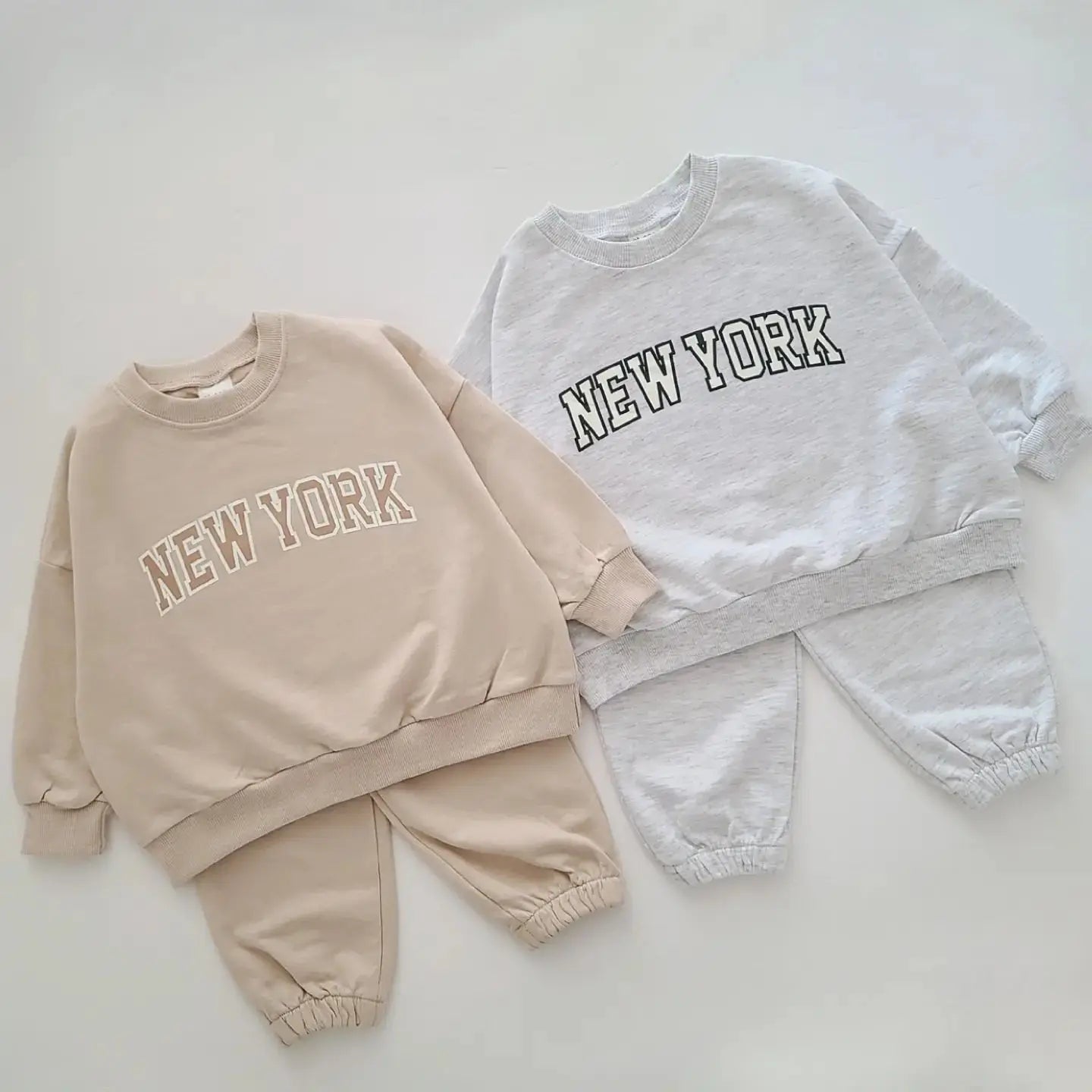 2024 Baby Romper INS 0-12M Newborn Infant Baby Boy Girl Romper Cute New York Letter Long Sleeve Jumpsuit Playsuit Clothing