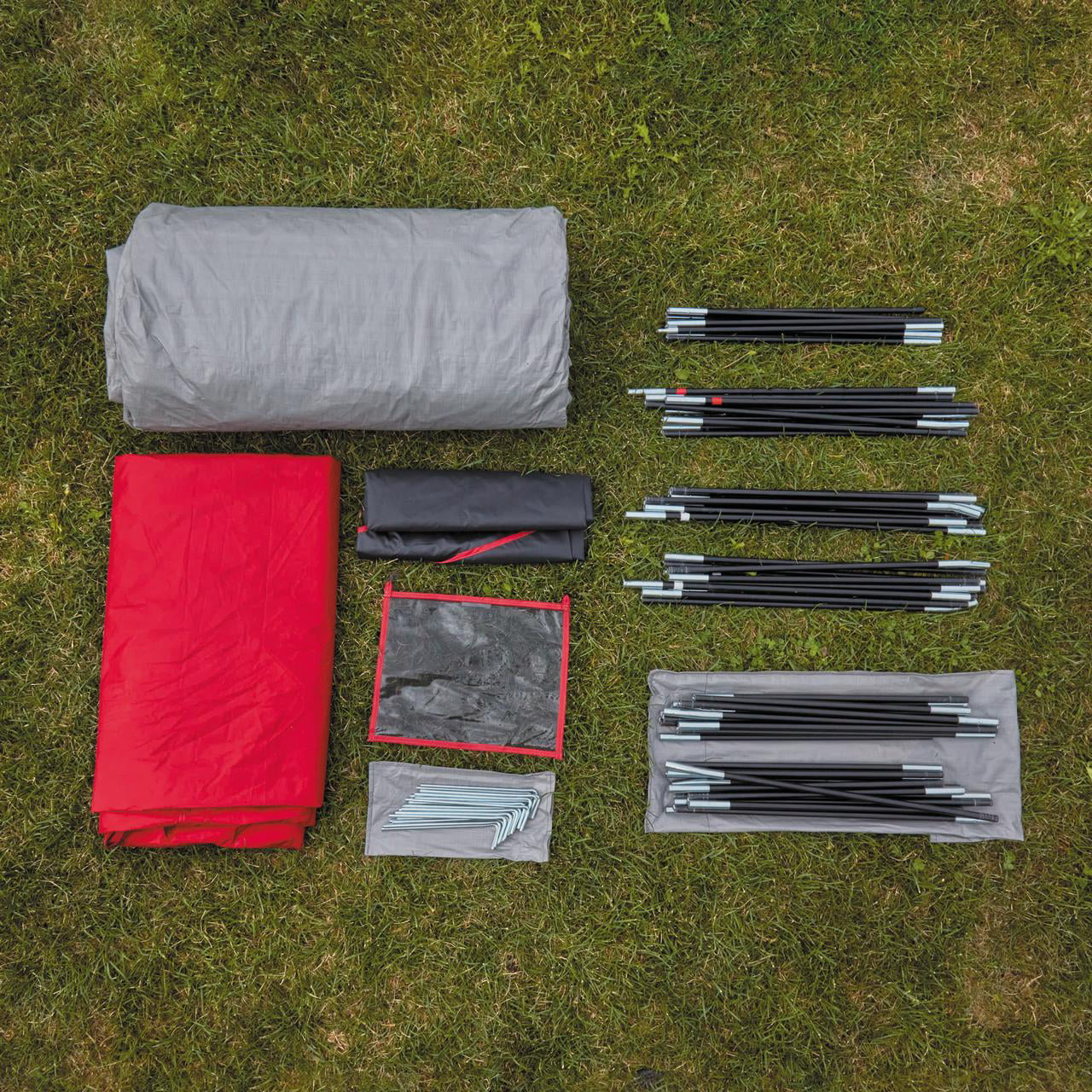 Ozark Trail 10-Person Tunnel Tent, with Vestibule for Gear Storage