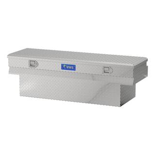 UWS 59.875 in. Silver Aluminum Full Size Crossbed Truck Tool Box TBC-60-N