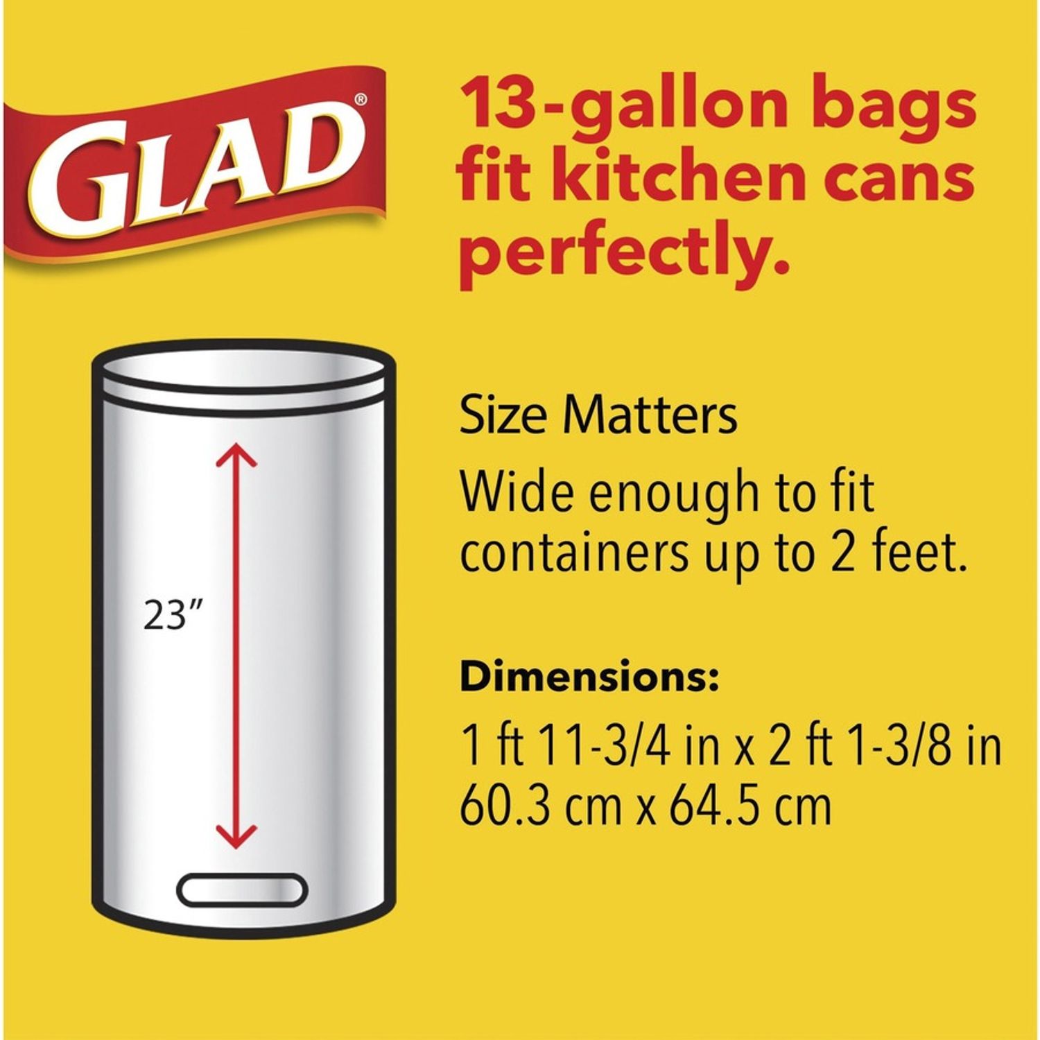 ForceFlexPlus Tall Kitchen Drawstring Trash Bags by The Clorox Company CLO70320CT