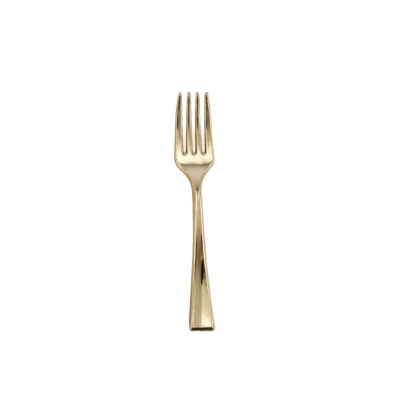 24 Pack Gold Mini Heavy Duty Plastic Dessert Forks, Appetizer Forks 4