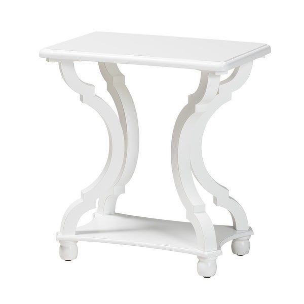 Cianna Classic and Traditional Wood End Table