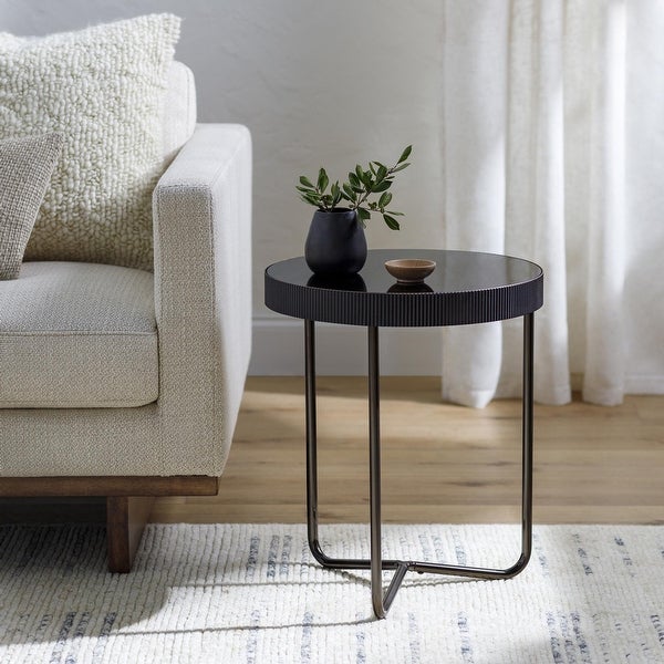 Croyle Hand Crafted Round End Table - 20