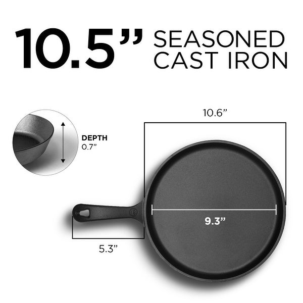 10-1/2 Inch Round Griddle