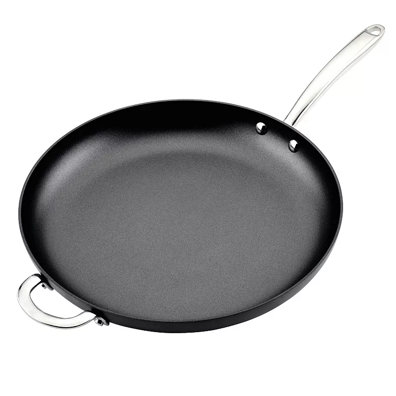 Rachael Ray Hard Anodized Nonstick Frying Pan With Helper Handle