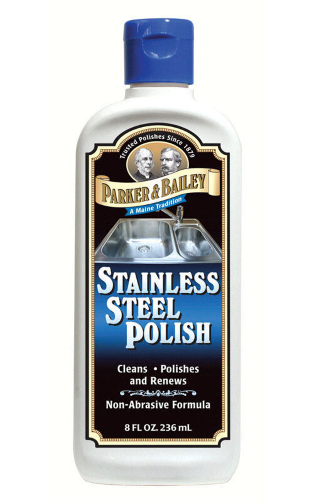 STAINLESS STL PLSH8OZ