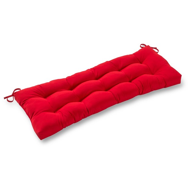 Solid Outdoor Bench Cushion