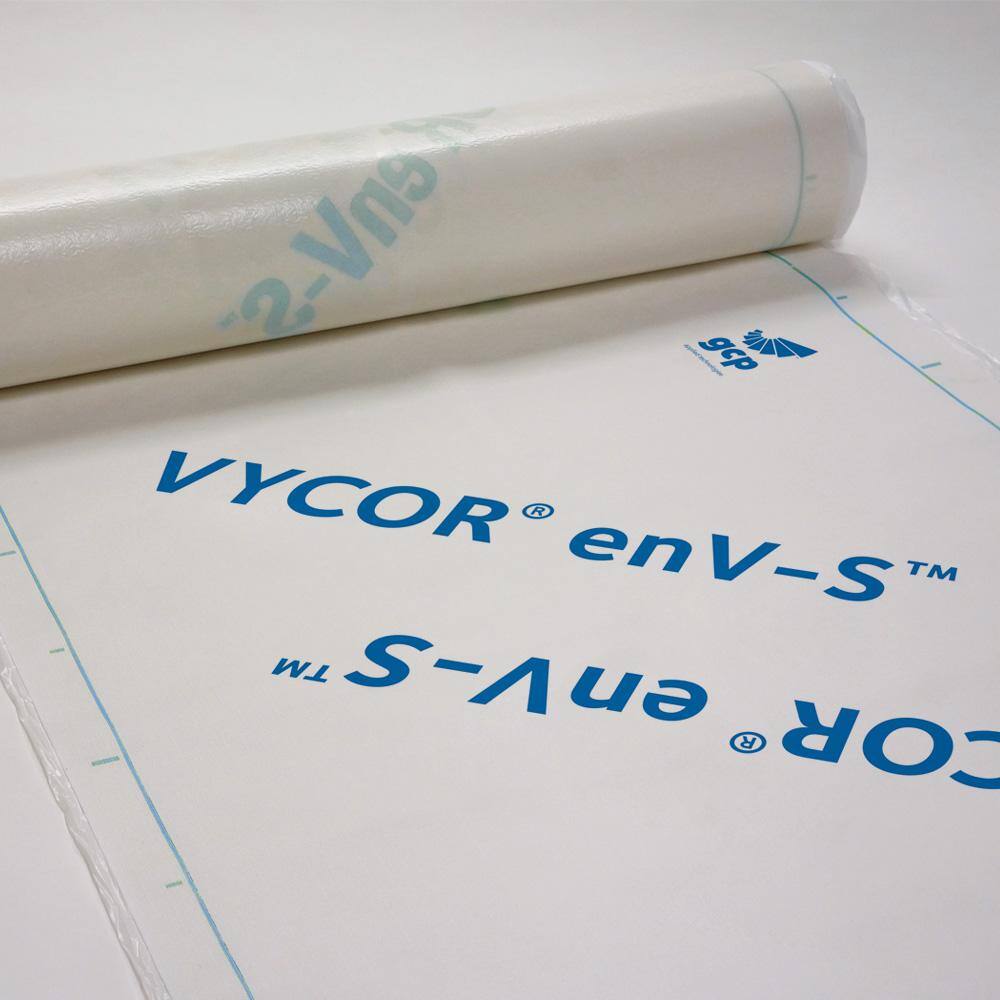 GCP Applied Technologies Vycor enV-S 40 in. x 120 ft. Roll Fully-Adhered House Wrap (400 sq. ft.) 5003171