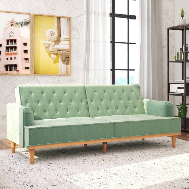 Stella Vintage Convertible Sofa Bed Futon Mr Kate