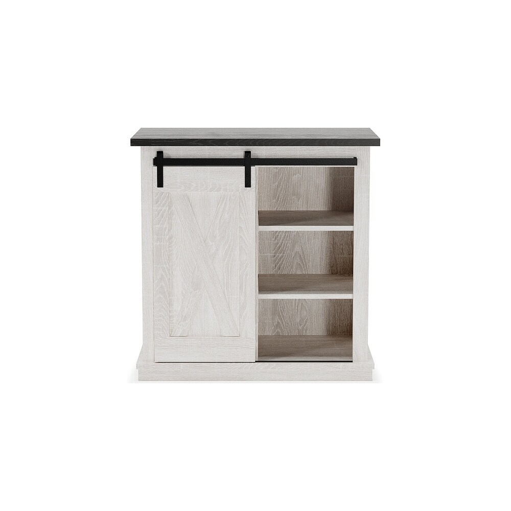 Dorrinson Antique White Accent Cabinet   32\