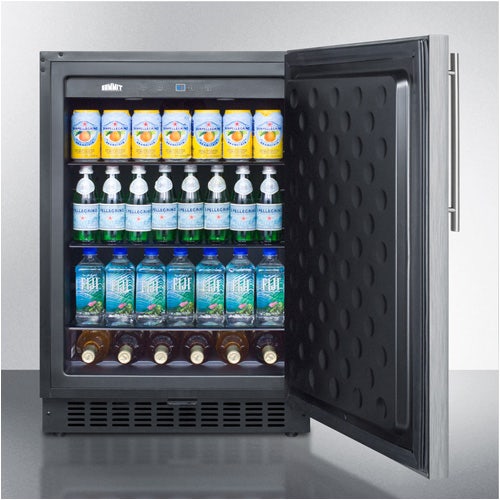 Summit Appliance FF64BXCSSHV Frost-Free All-Refrigerator For Built-In Or Freestanding Use，