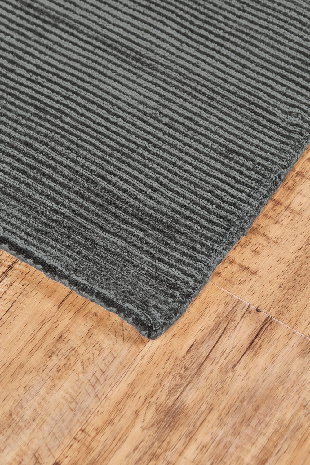 Knox Hand Woven Charcoal Gray Rug by BD Fine