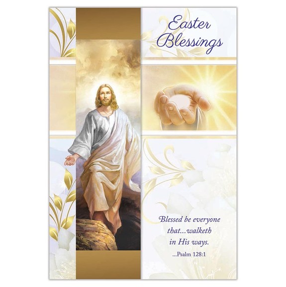 Alfred Mainzer E53062 Easter Blessings Card