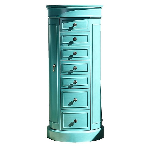 Hives and Honey Bailey Turquoise Jewelry Armoire - - 13292180