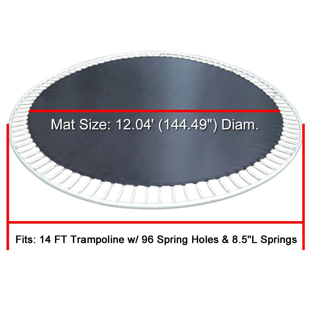 Yescom Trampoline Mat with Rings for 14 15 Foot Round Frame