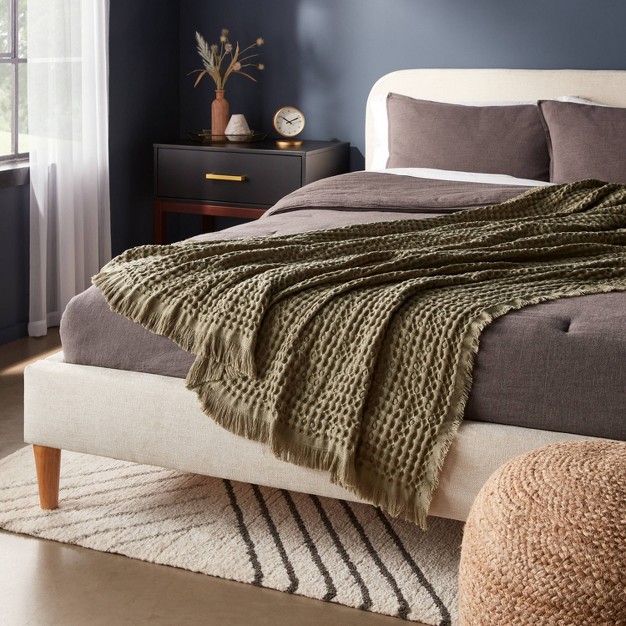 Waffle Bed Throw