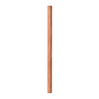 ProWood 2 in. x 2 in. x 3 ft. Cedar Square End Baluster (6-Pack) 208493