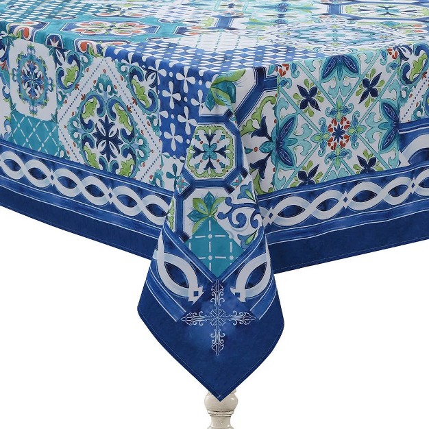 Laural Home Callisto Tiles Rectangle Tablecloth