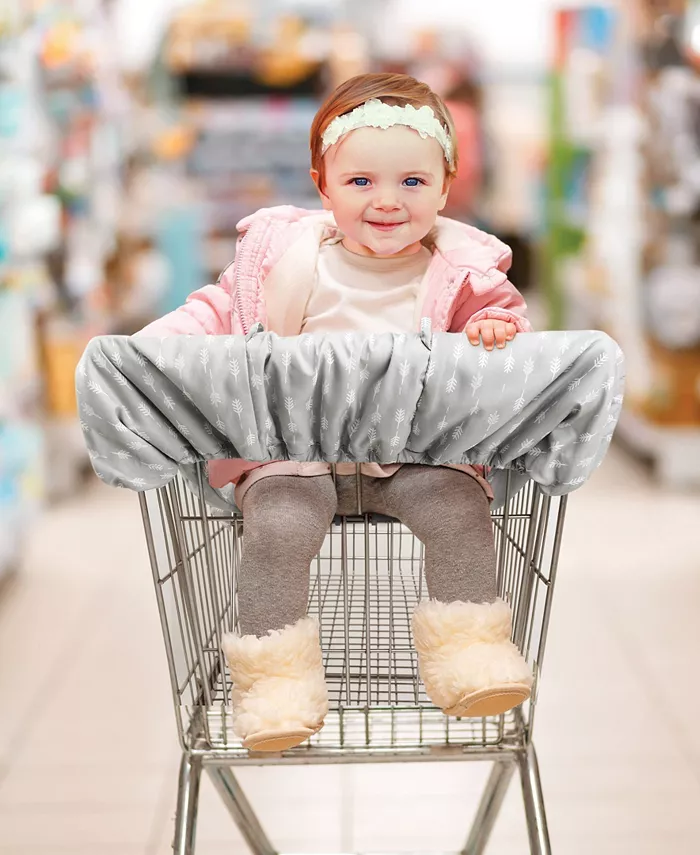 The Peanutshell Shopping Cart and High Chair Cover