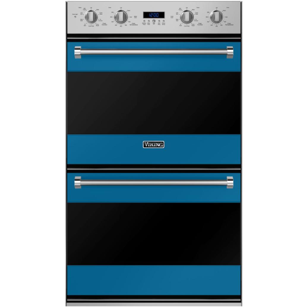 Viking 30-inch, 8.6 cu.ft. Built-in Double Wall Oven with TruConvec Convection Cooking RVDOE330AB