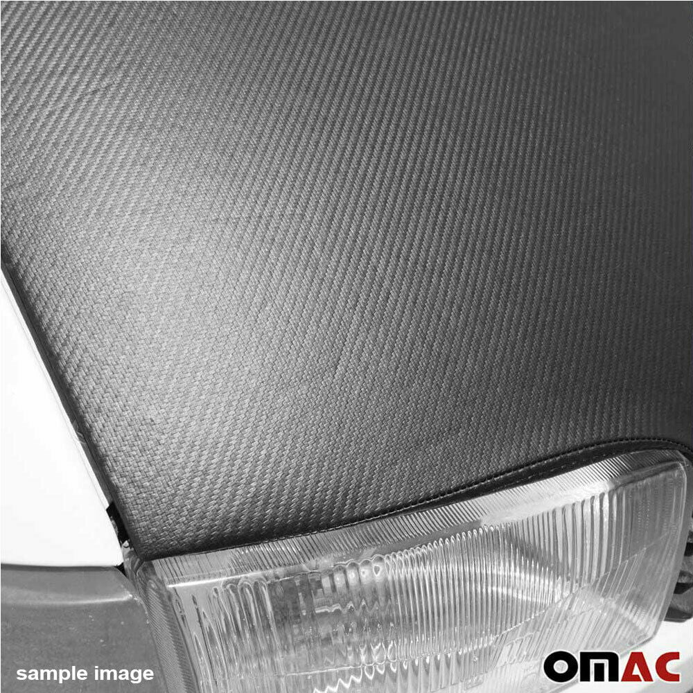 OMAC USA Carbon Hood Cover Mask Vinyl Bonnet Bra Protector for Honda Civic 1995-2000