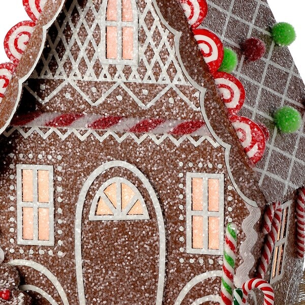 10 LED Cardboard Holiday Sweets House